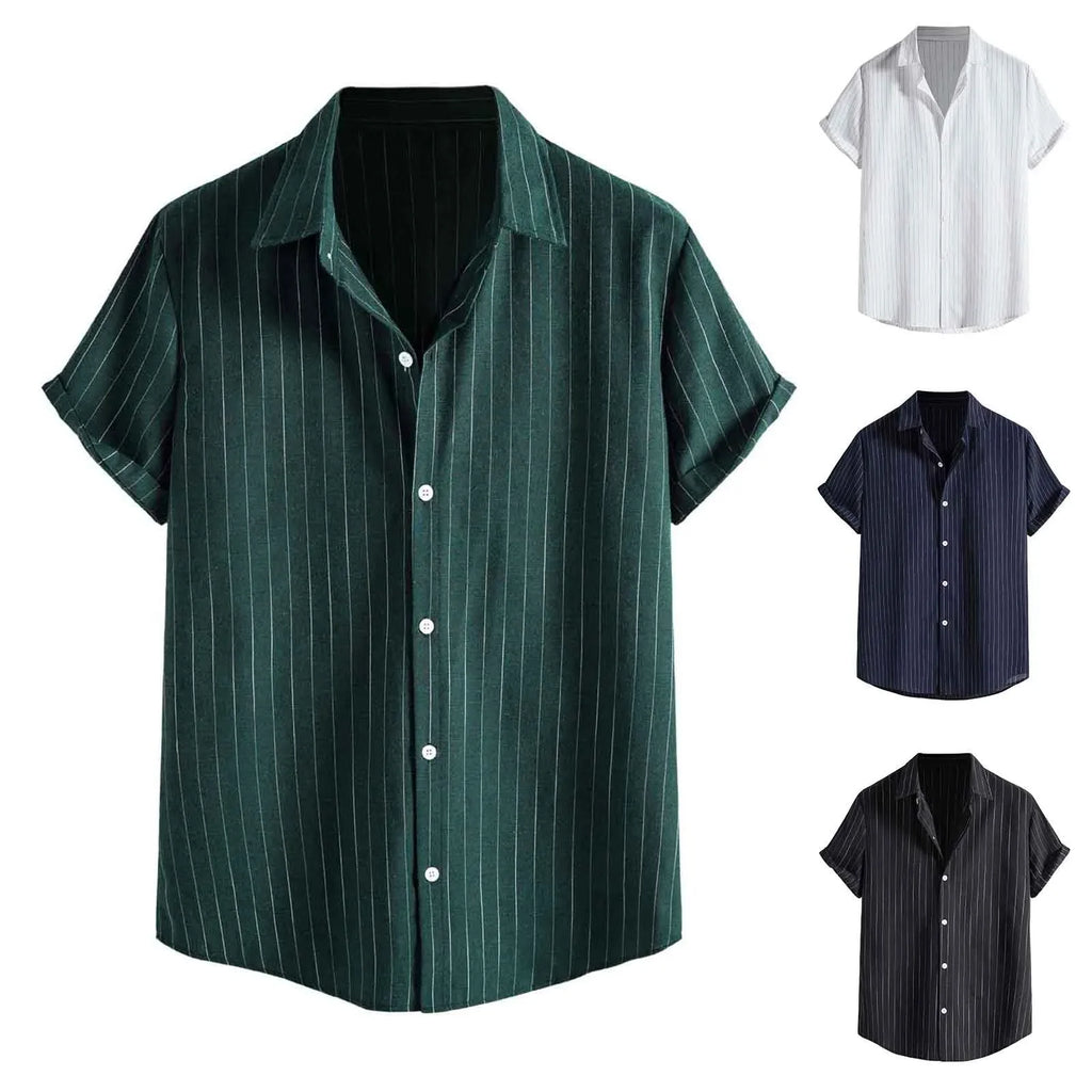 Striped Short Sleeve Shirt