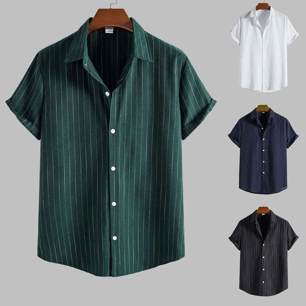 Striped Short Sleeve Shirt