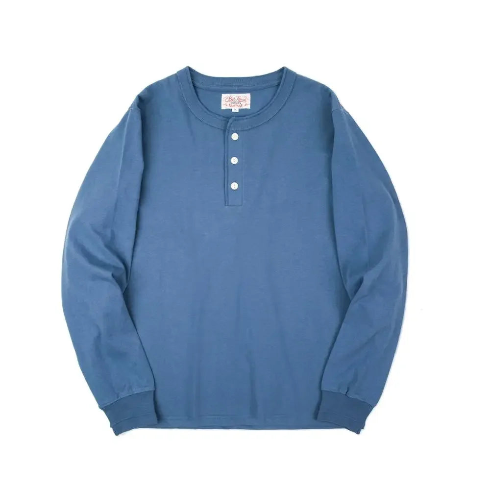 Cotton Henley Layering Top