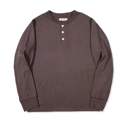 Cotton Henley Layering Top
