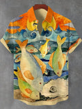 Printed Oversized Shirt